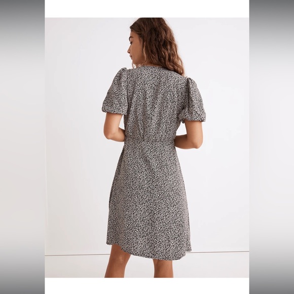 Madewell Wrap Mini Dress in Tudor Floral - Picture 5 of 5